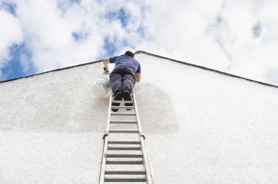 Peinture extérieure à Asnelles — façades et ravalement